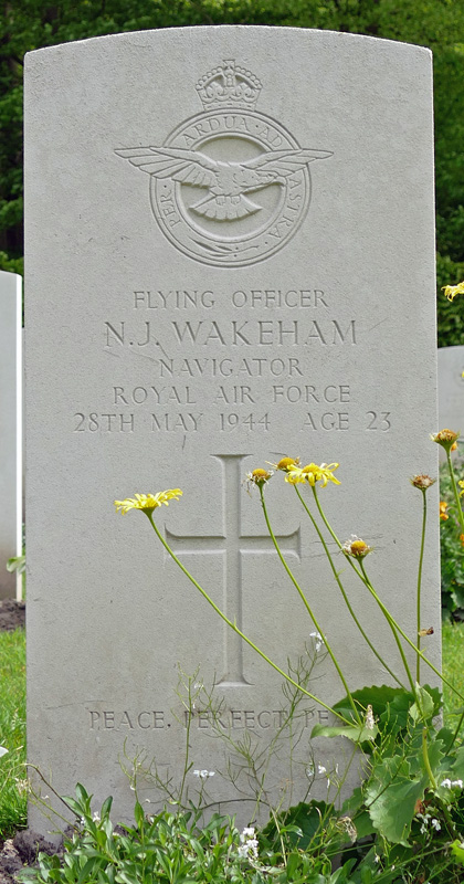 F/O Norman John Wakeham<br/><br /><br />died May 28th, 1944